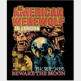 American Werewolf in London Horror movies 80s Posters and Art